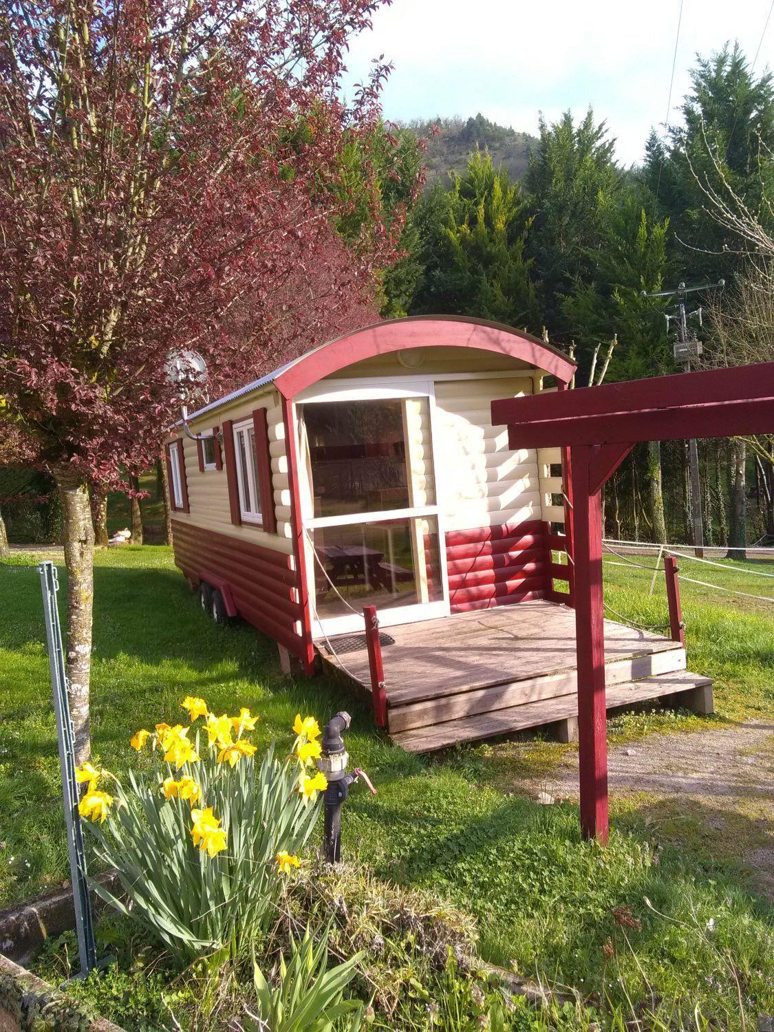 La Fregiere Chalets Clairvaux-d'Aveyron Exterior photo