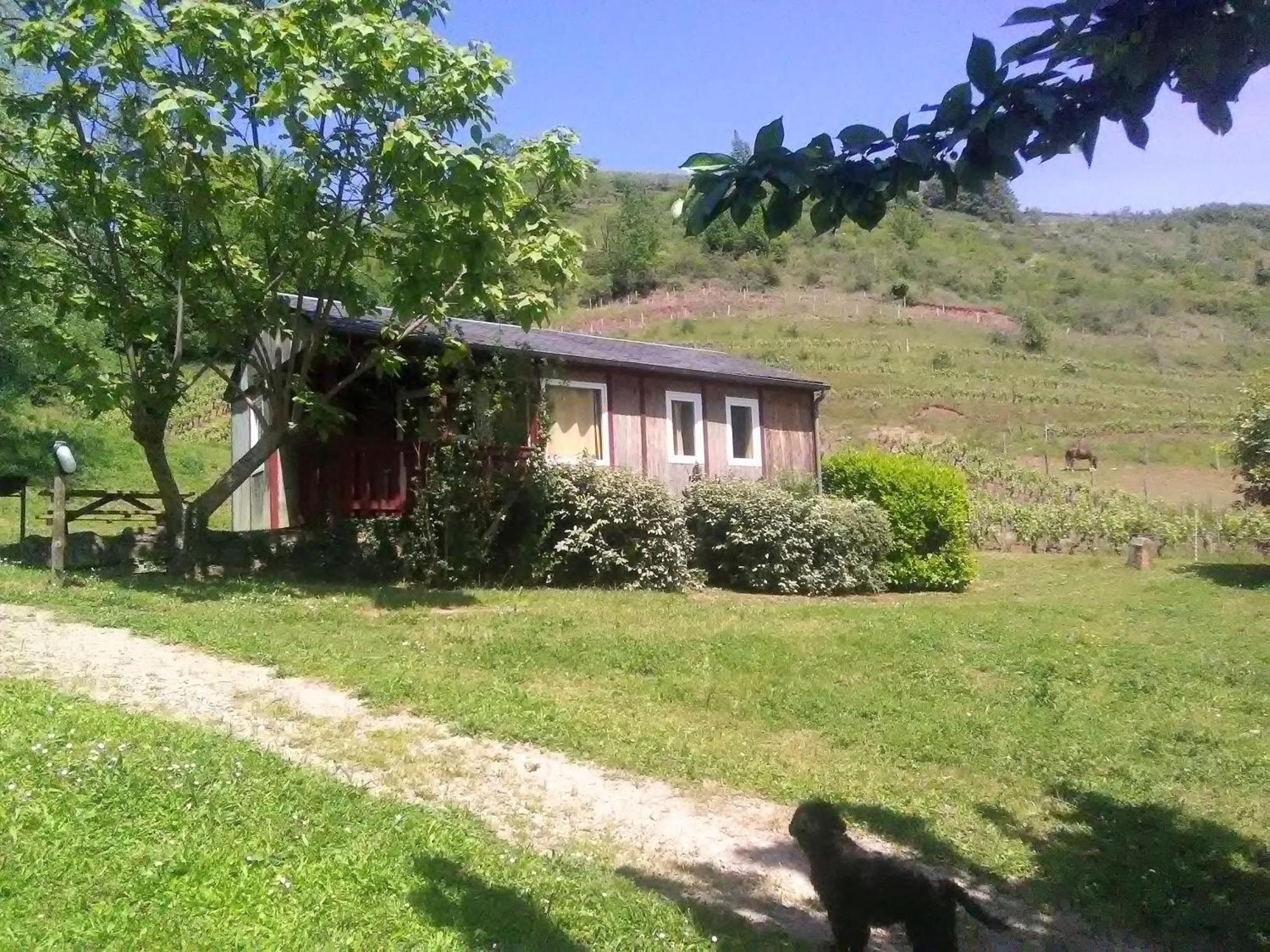 La Fregiere Chalets Clairvaux-d'Aveyron Exterior photo